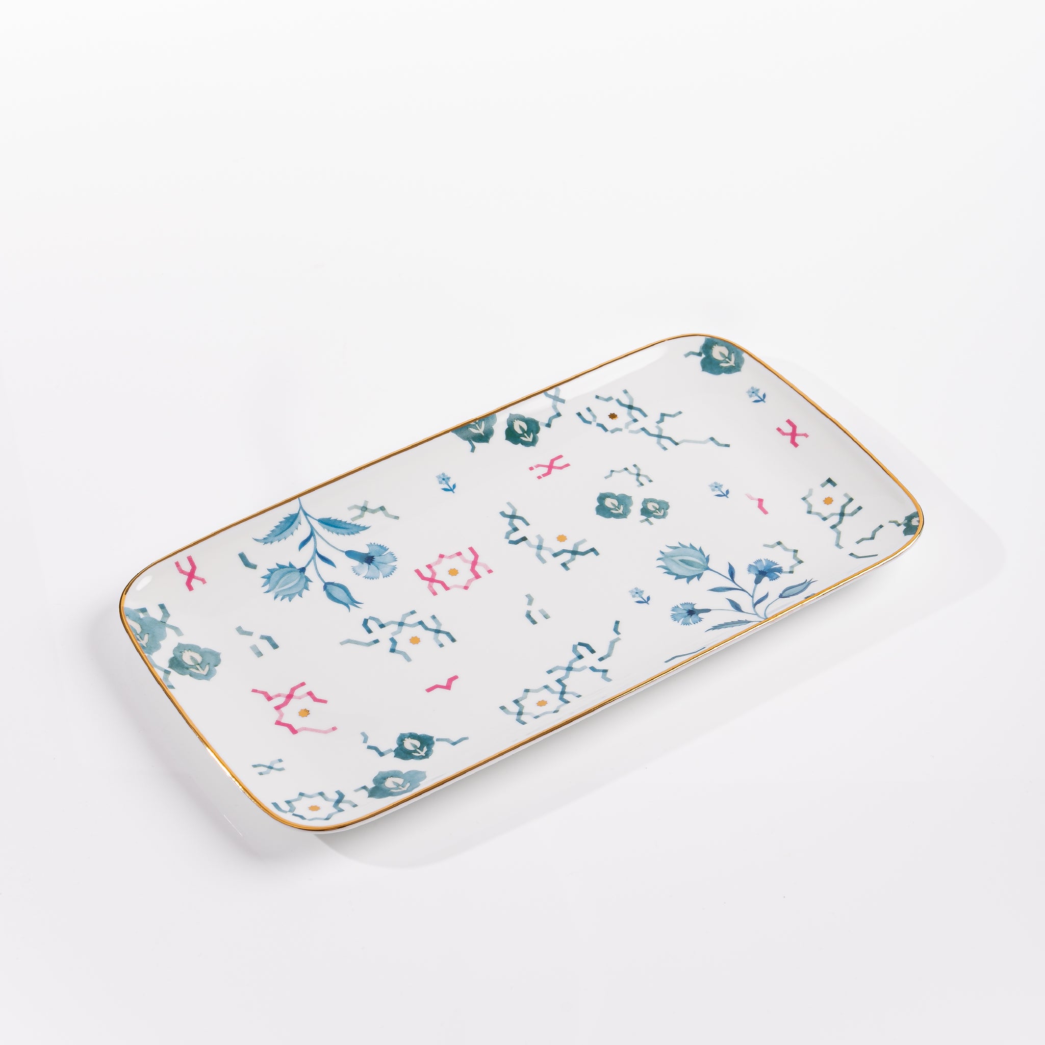 Nilofer Rectangular Platter (Set of 1)