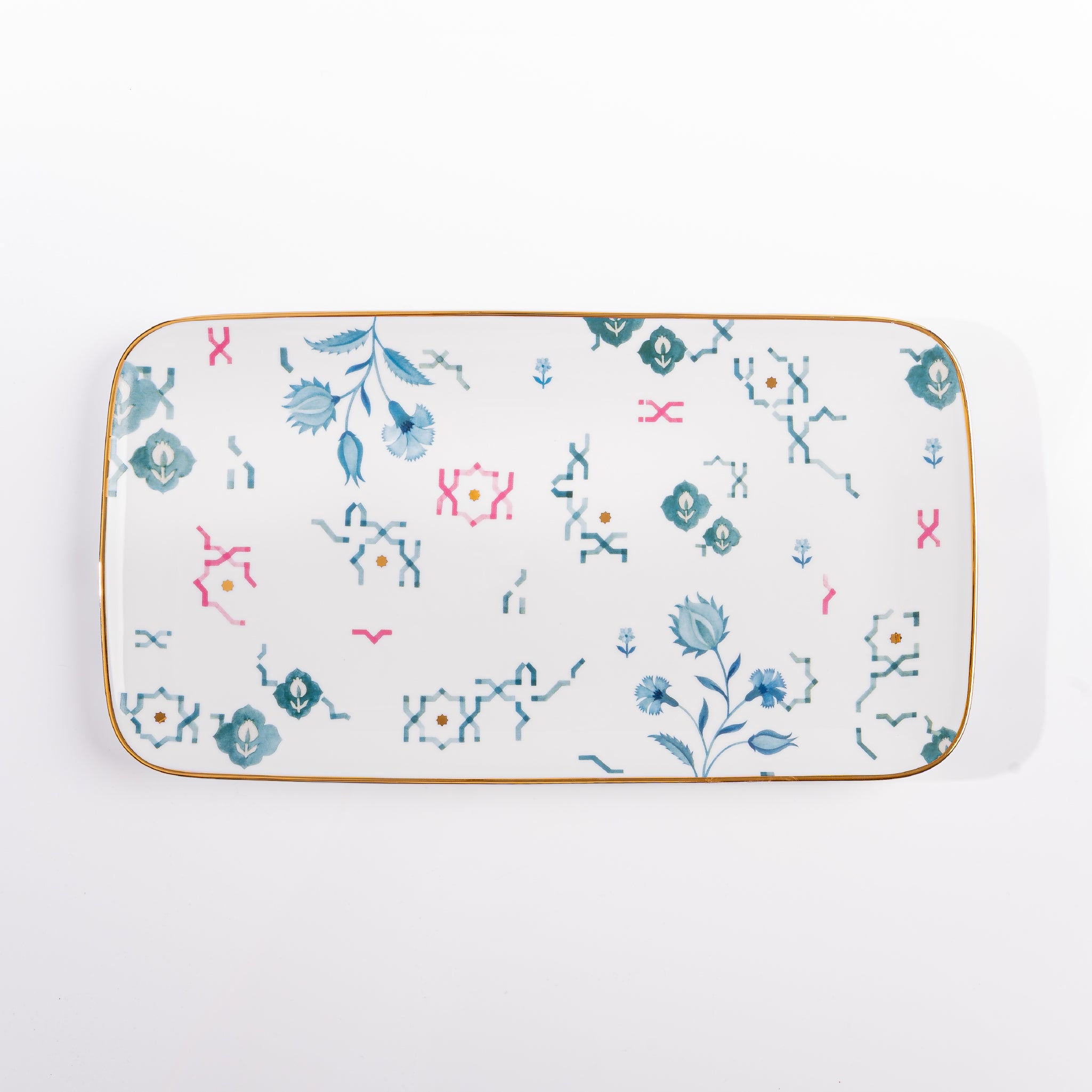 Nilofer Rectangular Platter (Set of 1)
