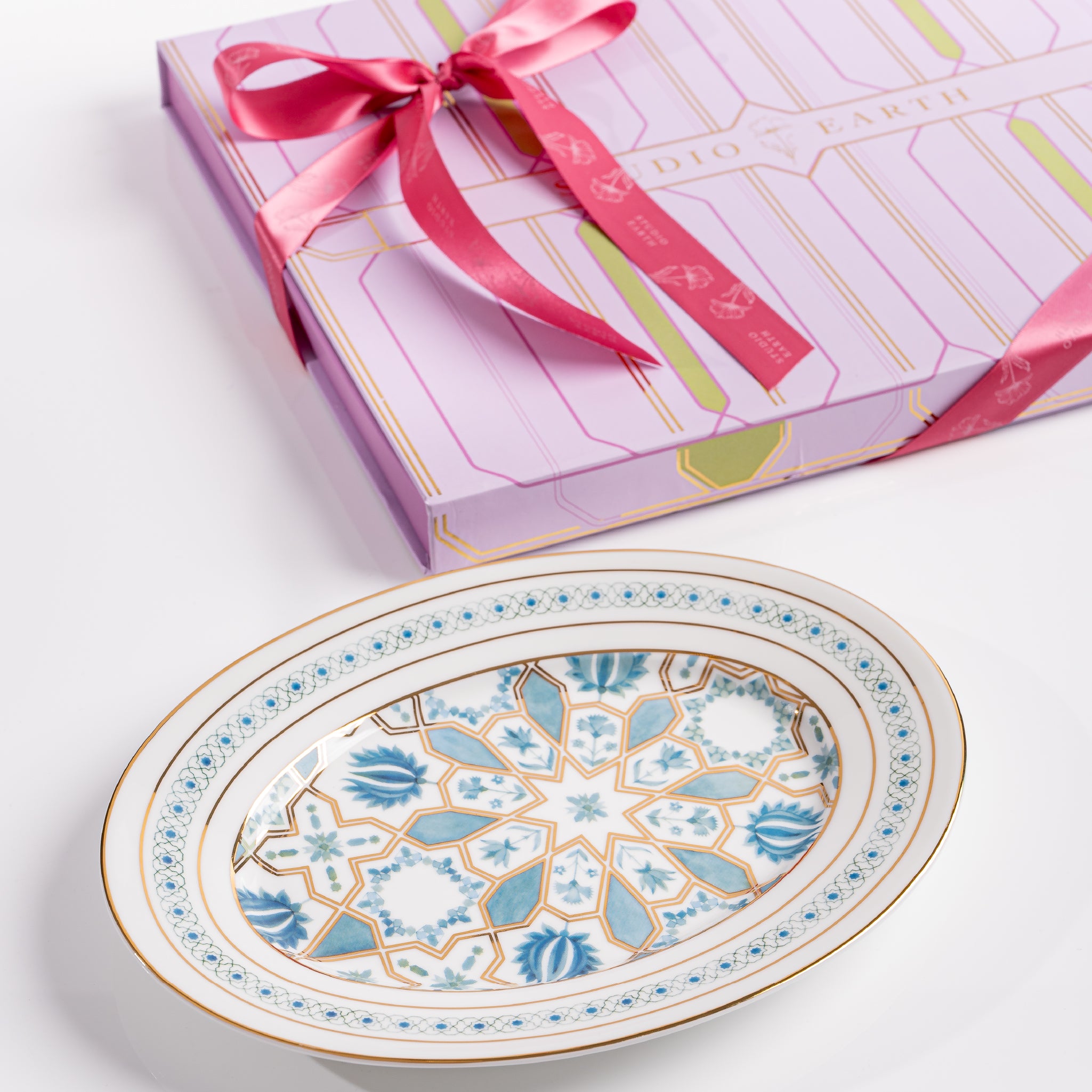 Nilofer Small Oval Platter (Set of 1)