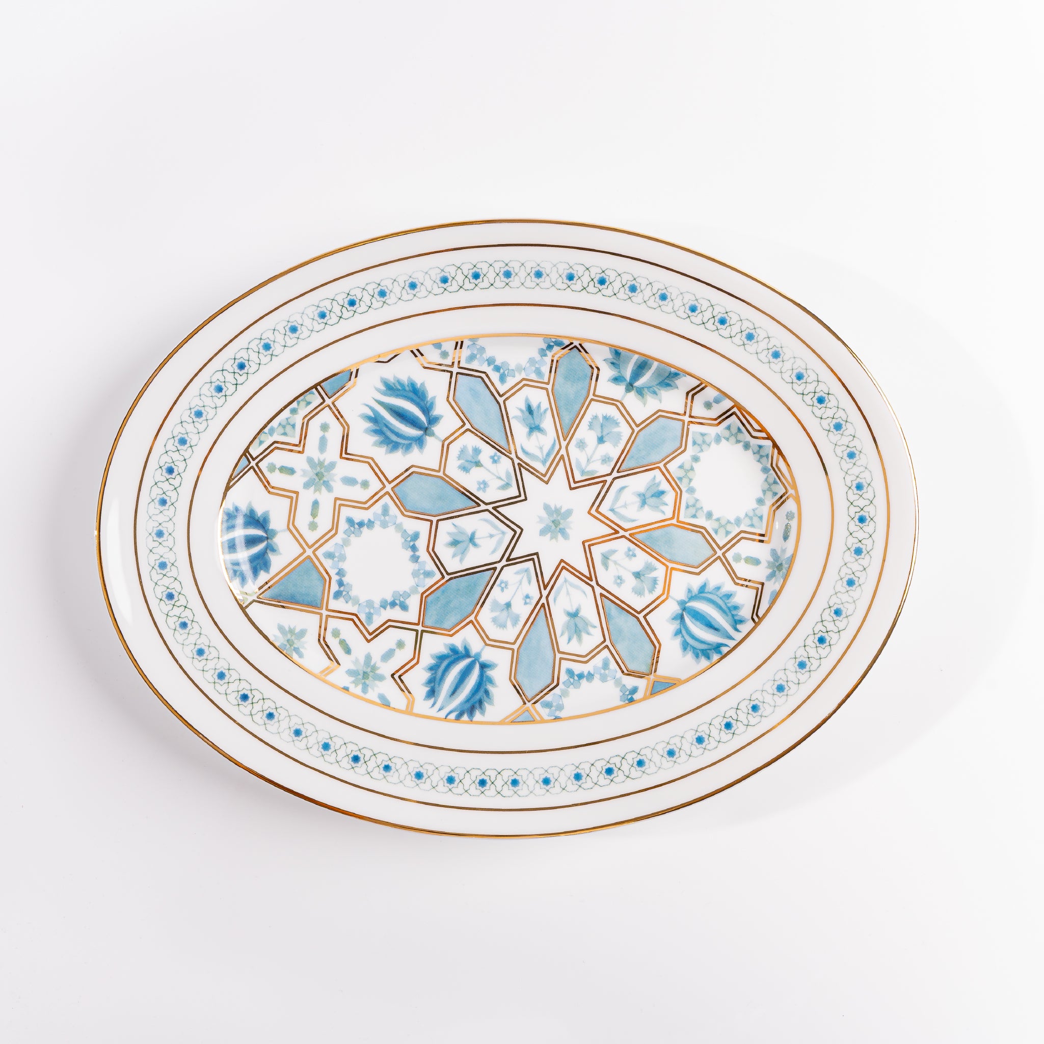 Nilofer Small Oval Platter (Set of 1)