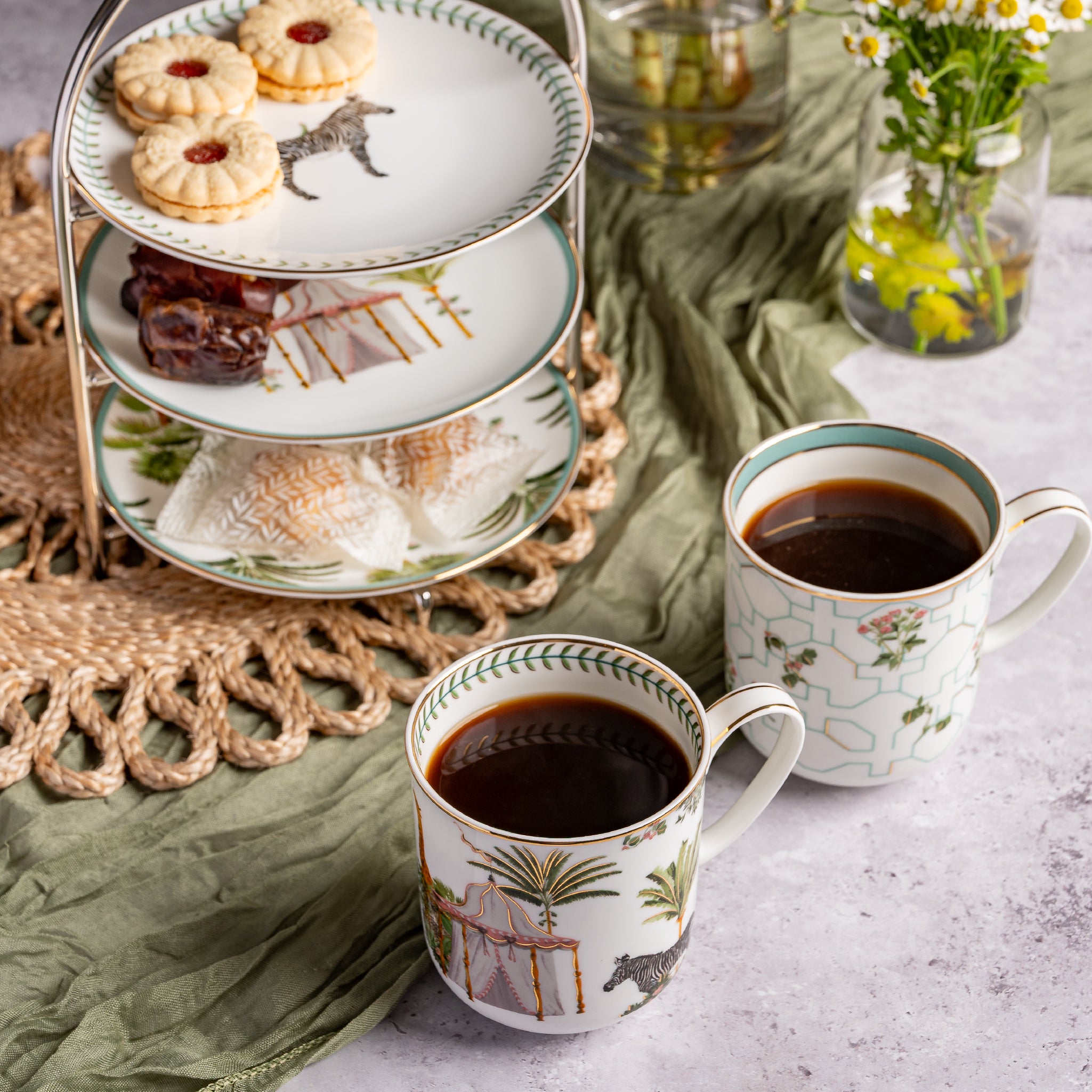 Nyara Coffee Mugs (Set of 2)