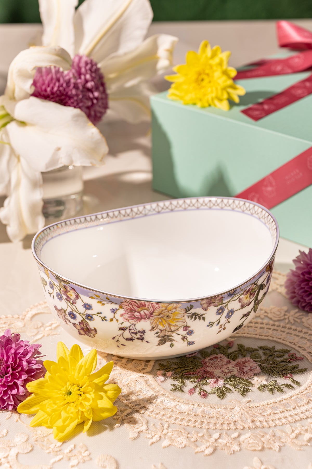 Shirovana Oval Salad Bowls (Set of 1)