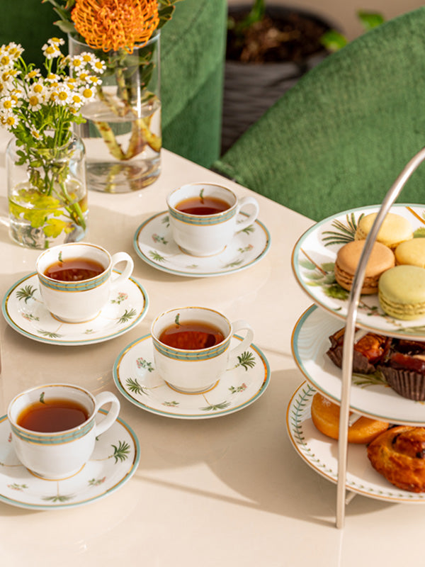 High Tea in Full Bloom: Using Tiered Stands for Drama and Delight