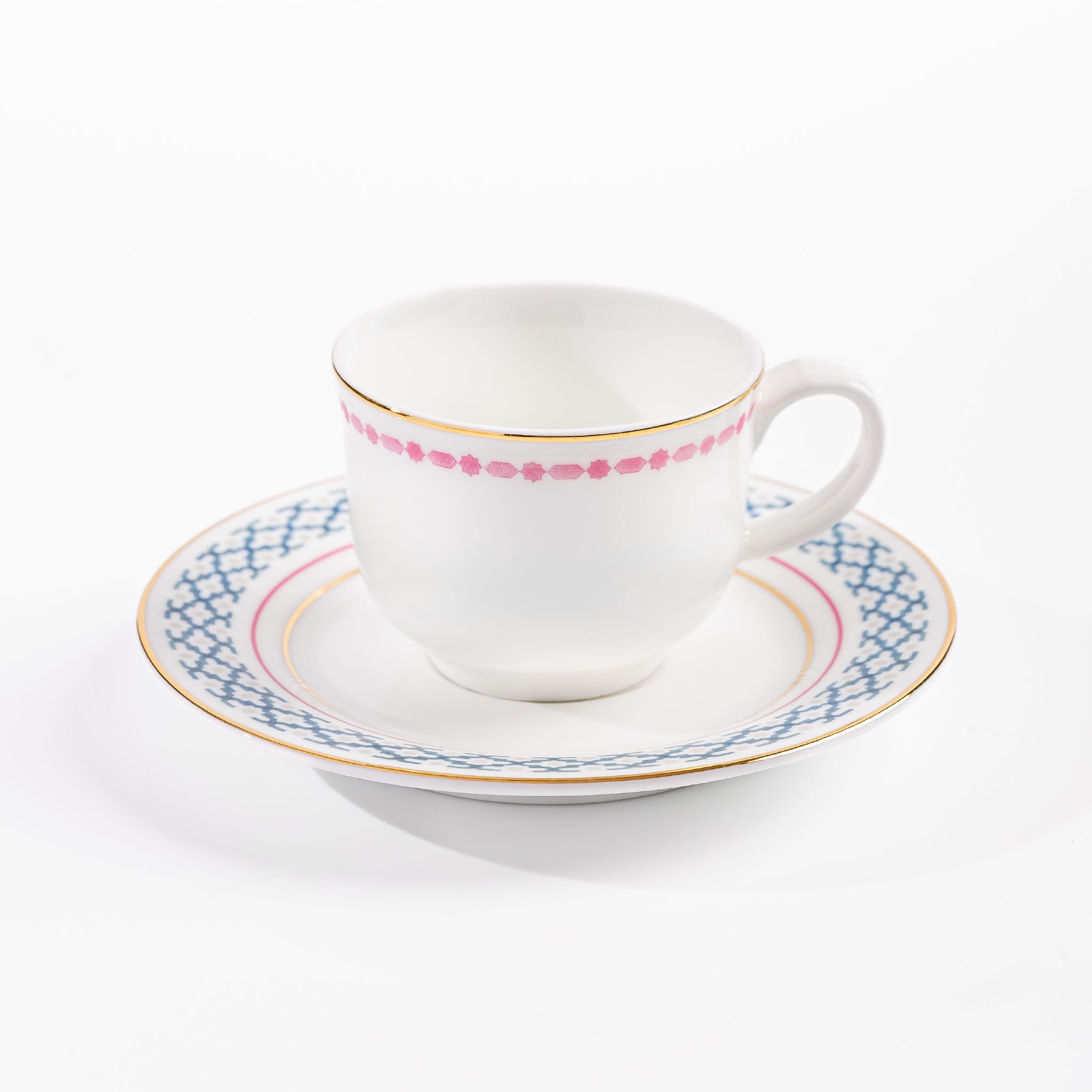 Nilofer Espresso Cups & Saucers (Set of 4)