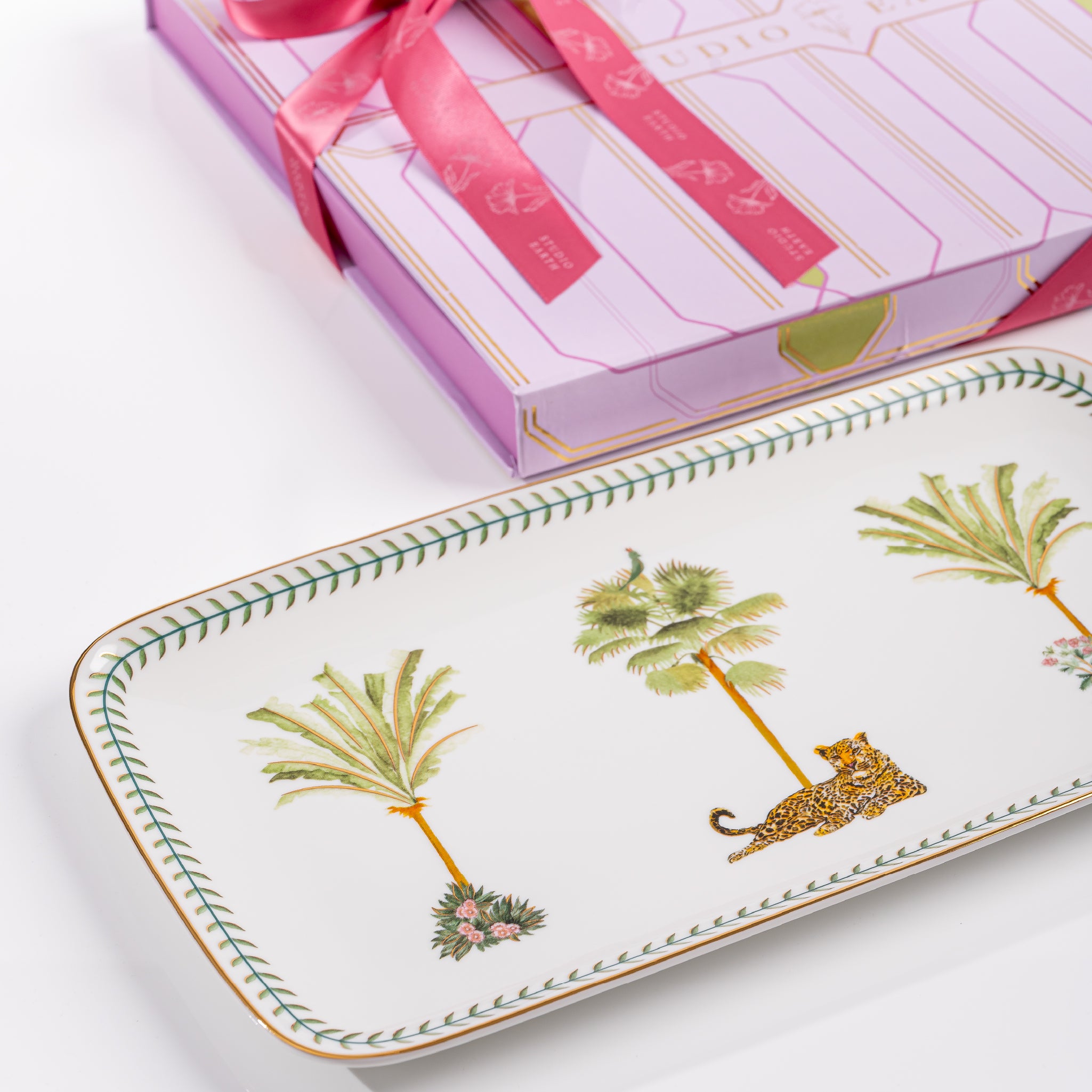 Nyara Rectangular Platter (Set of 1)