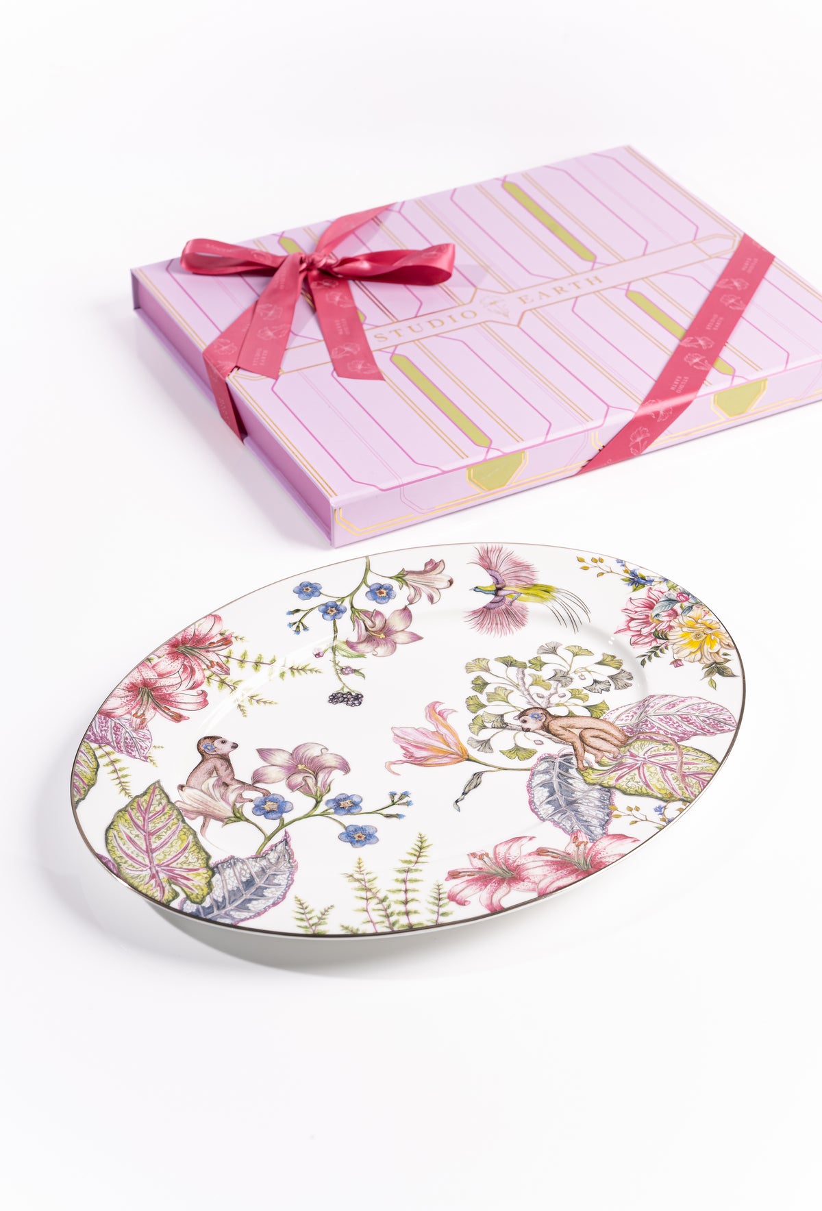 Shirovana Grande Oval Platter (Set of 1)