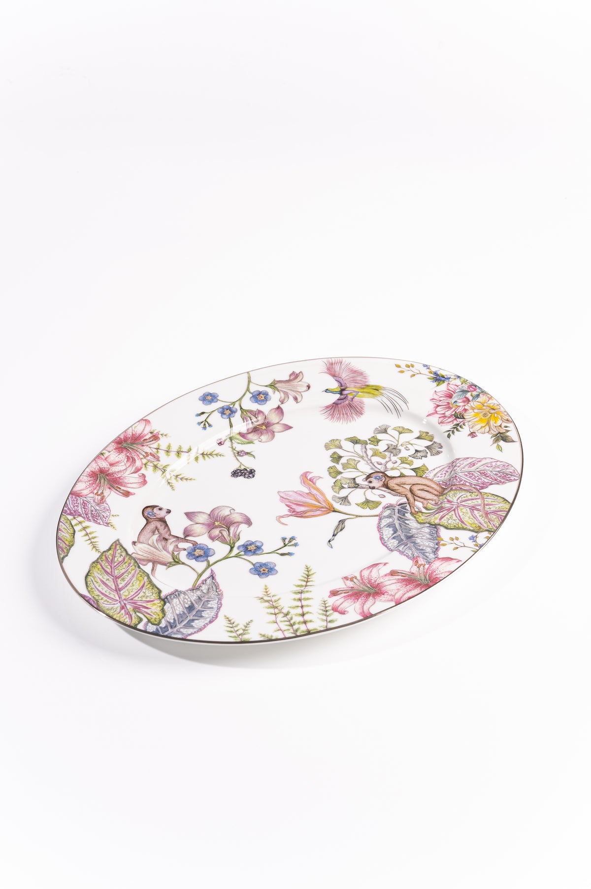 Shirovana Grande Oval Platter (Set of 1)