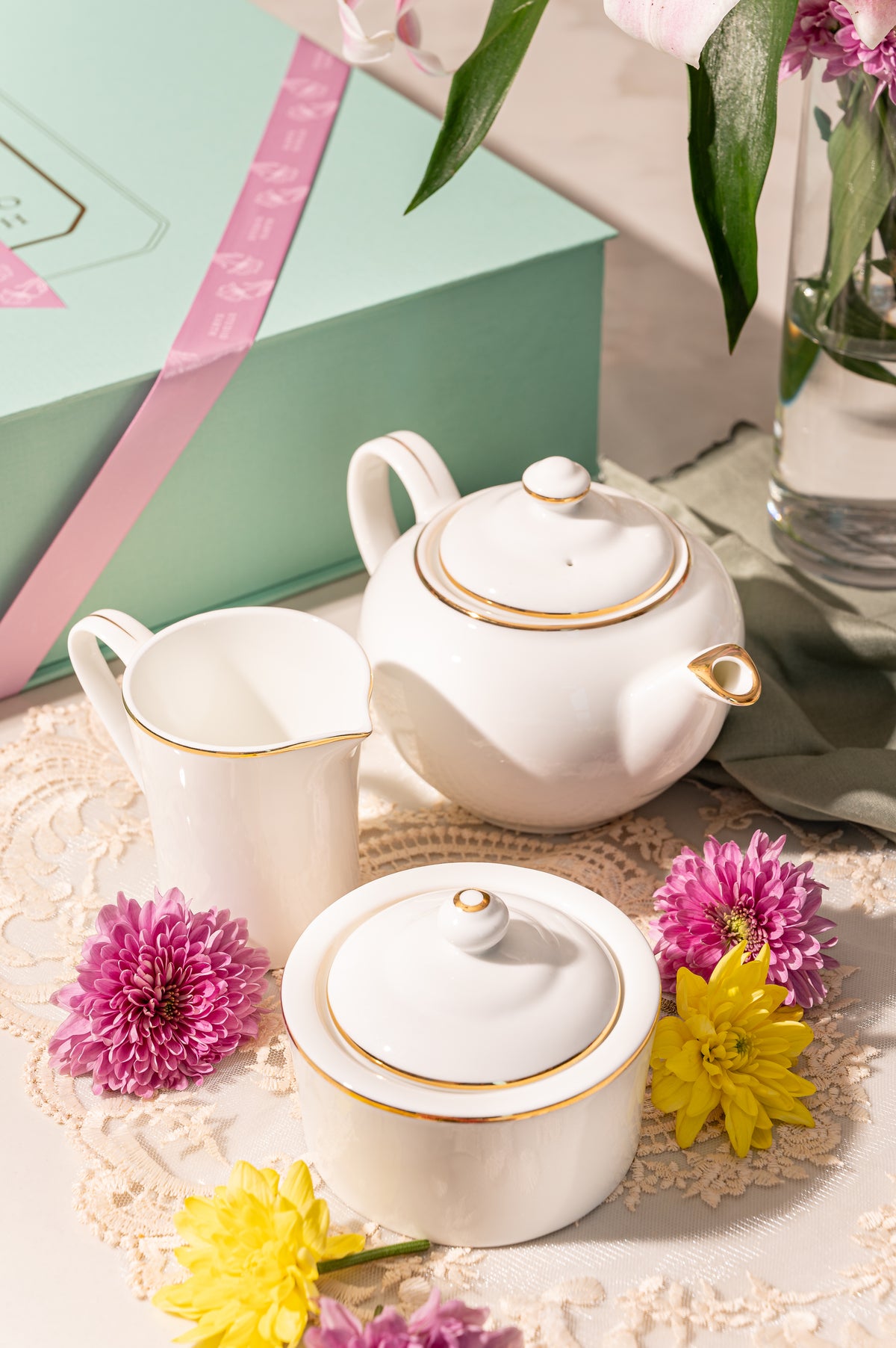 Test Product - The Ivory Tea Set (Set of 3)